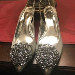 Silver 2” heel